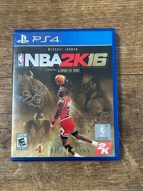 16 PS4 Video Game - Michael Jordan Edition (Red)
